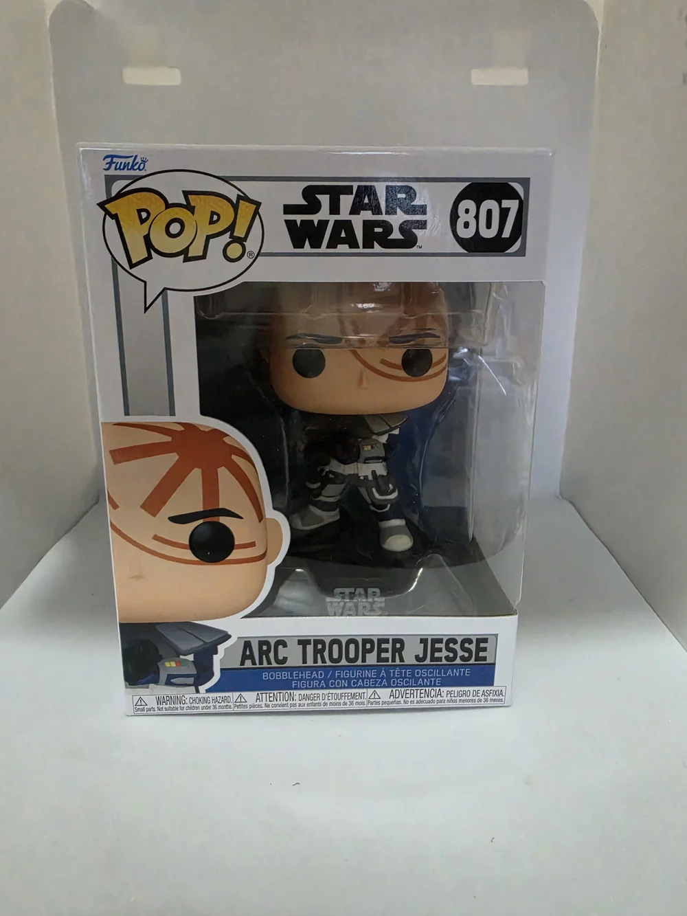 Funko Pop! Star Wars #807 Arc Trooper Jesse - Orange & Blue